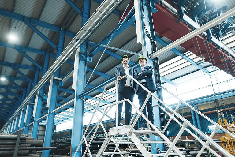 responsáveis pelas equipas de trabalho na fábrica